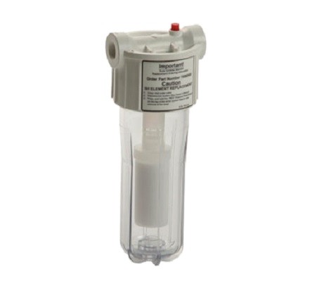 SI-XL Scale Inhibitor, anti-scale dispensing system, includes scale stick, 10” clear housing